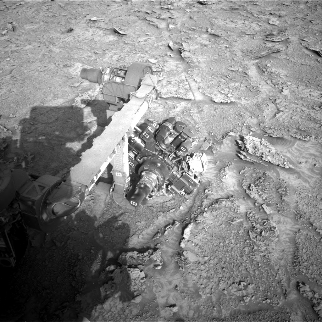 Nasa's Mars rover Curiosity acquired this image using its Right Navigation Camera on Sol 3723, at drive 1850, site number 99