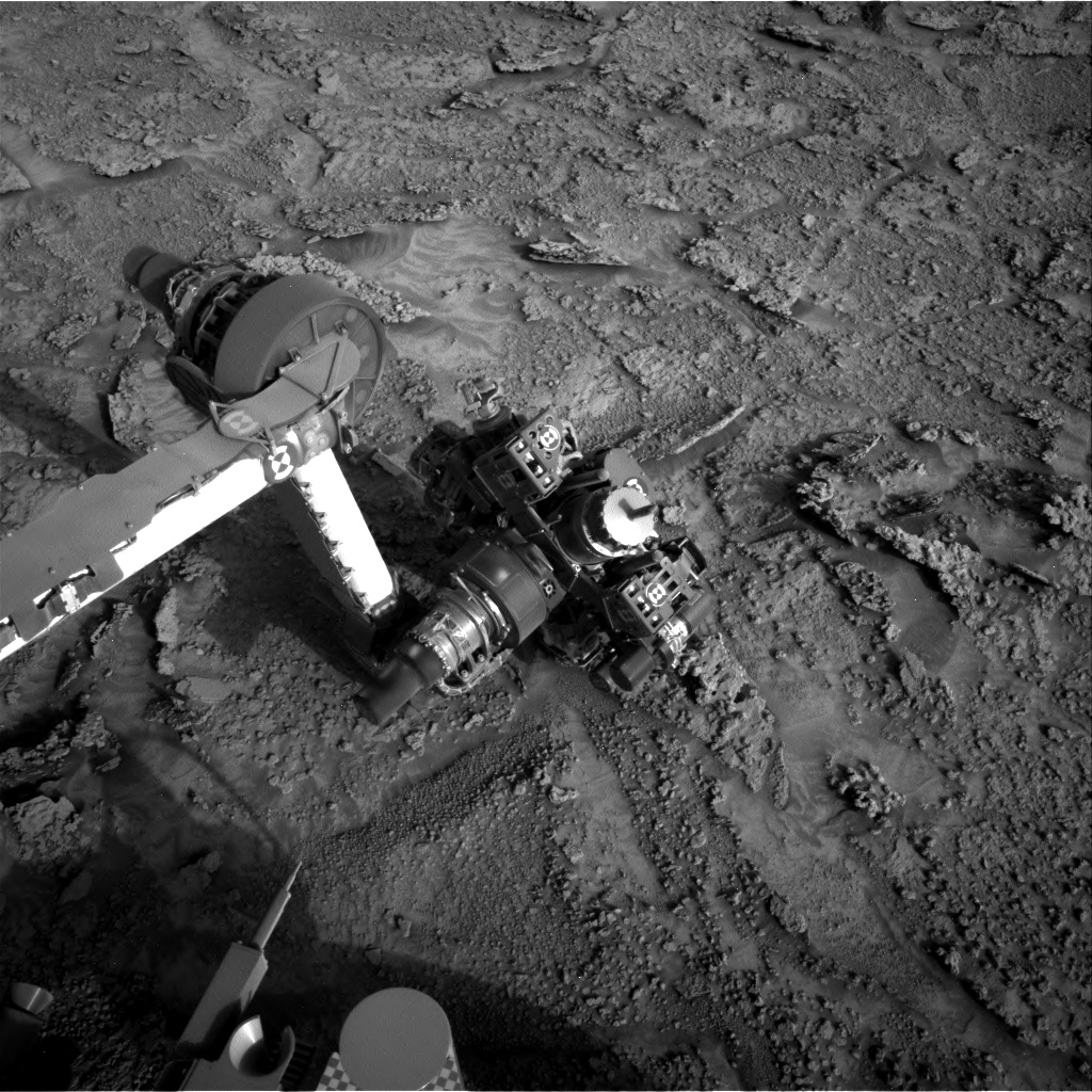 Nasa's Mars rover Curiosity acquired this image using its Right Navigation Camera on Sol 3723, at drive 1850, site number 99