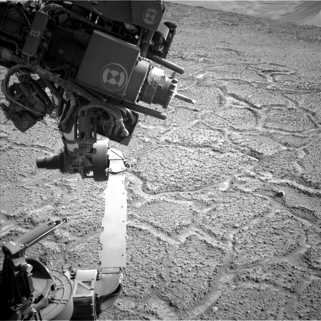 Nasa's Mars rover Curiosity acquired this image using its Left Navigation Camera on Sol 3732, at drive 2414, site number 99