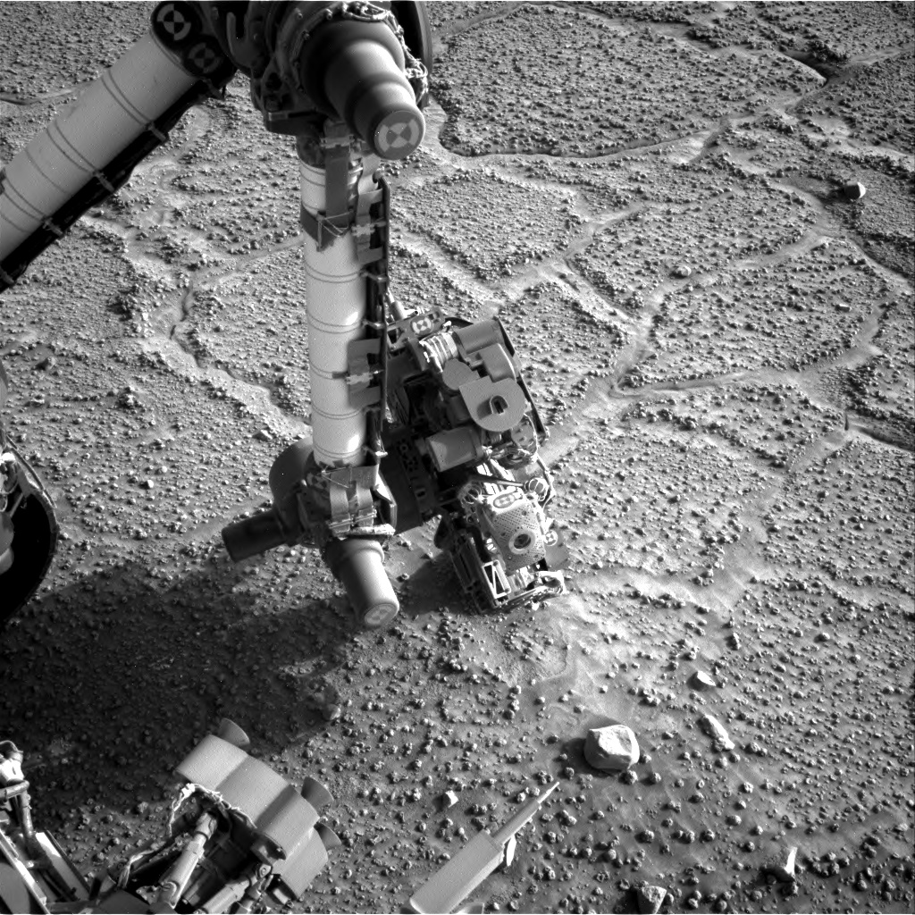 Nasa's Mars rover Curiosity acquired this image using its Right Navigation Camera on Sol 3732, at drive 2414, site number 99