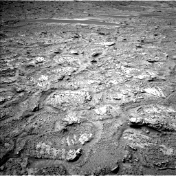Nasa's Mars rover Curiosity acquired this image using its Left Navigation Camera on Sol 3733, at drive 3014, site number 99