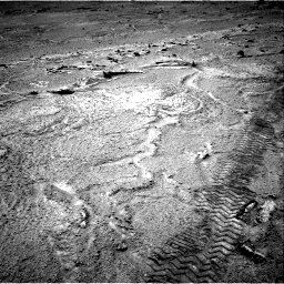 Nasa's Mars rover Curiosity acquired this image using its Right Navigation Camera on Sol 3733, at drive 2534, site number 99