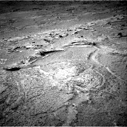 Nasa's Mars rover Curiosity acquired this image using its Right Navigation Camera on Sol 3733, at drive 2546, site number 99