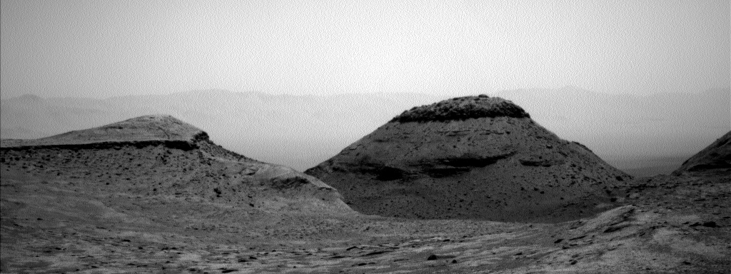 Nasa's Mars rover Curiosity acquired this image using its Left Navigation Camera on Sol 3734, at drive 0, site number 100