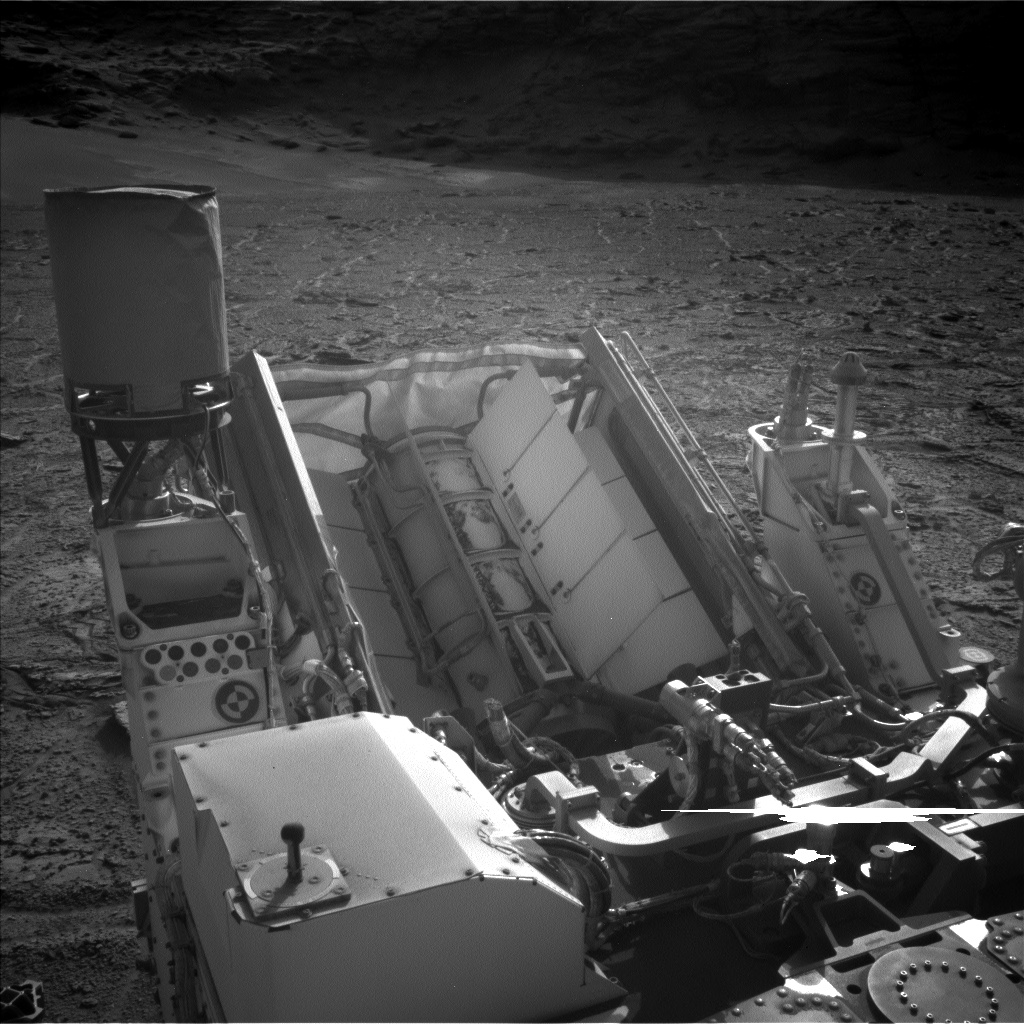 Nasa's Mars rover Curiosity acquired this image using its Left Navigation Camera on Sol 3735, at drive 84, site number 100