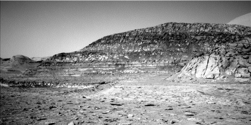 Nasa's Mars rover Curiosity acquired this image using its Left Navigation Camera on Sol 3735, at drive 84, site number 100