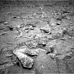 Nasa's Mars rover Curiosity acquired this image using its Left Navigation Camera on Sol 3744, at drive 156, site number 100