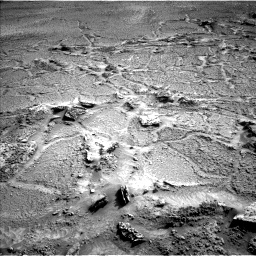 Nasa's Mars rover Curiosity acquired this image using its Left Navigation Camera on Sol 3744, at drive 348, site number 100