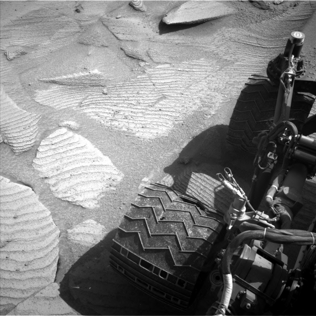 Nasa's Mars rover Curiosity acquired this image using its Left Navigation Camera on Sol 3749, at drive 1084, site number 100