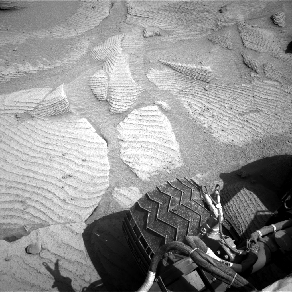 Nasa's Mars rover Curiosity acquired this image using its Right Navigation Camera on Sol 3749, at drive 1084, site number 100