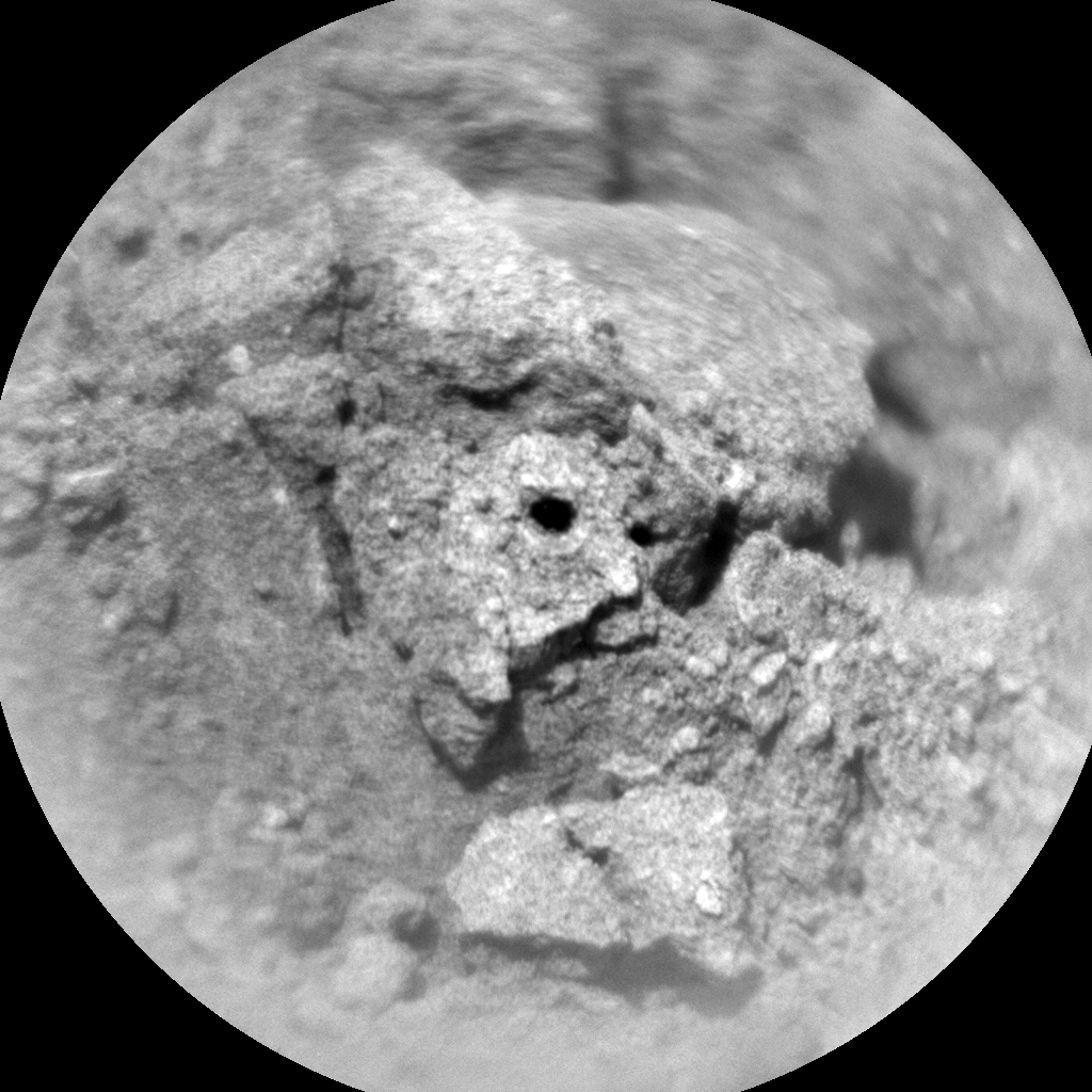 Nasa's Mars rover Curiosity acquired this image using its Chemistry & Camera (ChemCam) on Sol 3749, at drive 922, site number 100