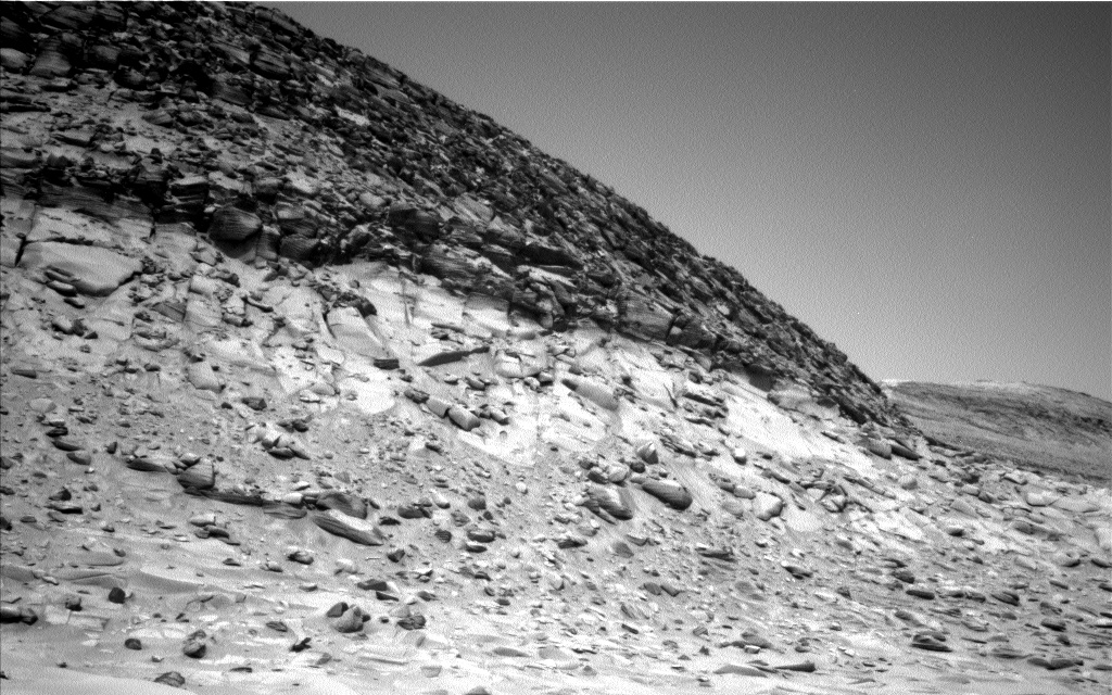 Nasa's Mars rover Curiosity acquired this image using its Left Navigation Camera on Sol 3750, at drive 1084, site number 100