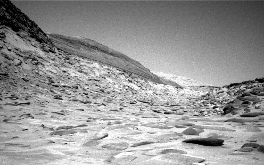 Nasa's Mars rover Curiosity acquired this image using its Left Navigation Camera on Sol 3750, at drive 1084, site number 100