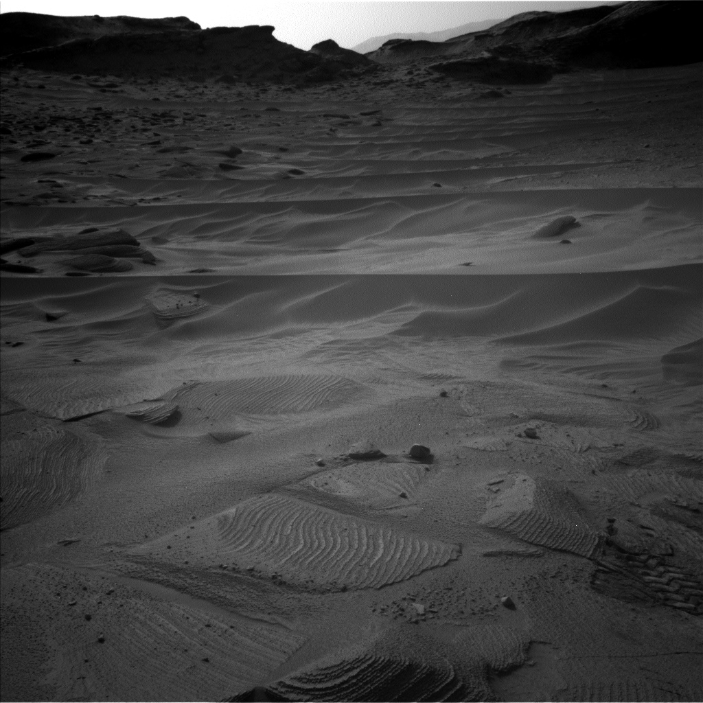 Nasa's Mars rover Curiosity acquired this image using its Left Navigation Camera on Sol 3771, at drive 1168, site number 100