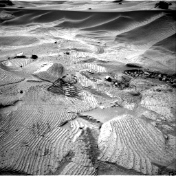 Nasa's Mars rover Curiosity acquired this image using its Right Navigation Camera on Sol 3771, at drive 1156, site number 100