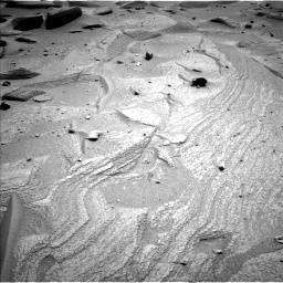 Nasa's Mars rover Curiosity acquired this image using its Left Navigation Camera on Sol 3774, at drive 1376, site number 100