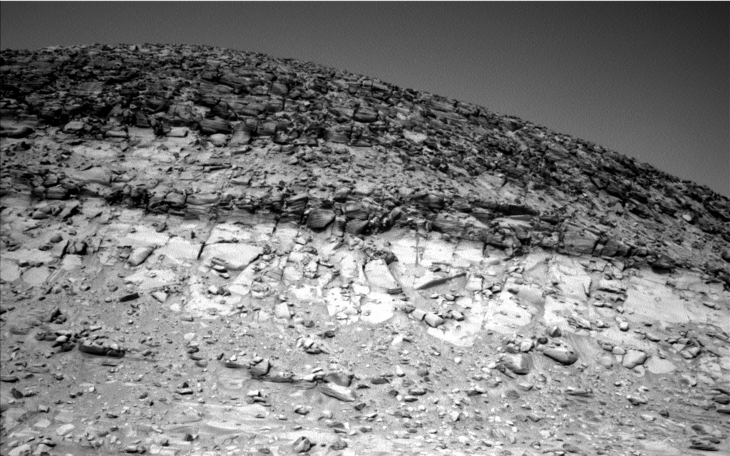 Nasa's Mars rover Curiosity acquired this image using its Left Navigation Camera on Sol 3774, at drive 1376, site number 100