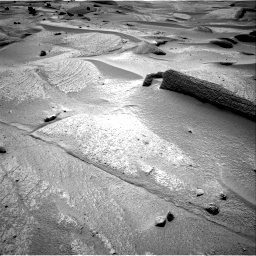 Nasa's Mars rover Curiosity acquired this image using its Right Navigation Camera on Sol 3774, at drive 1348, site number 100