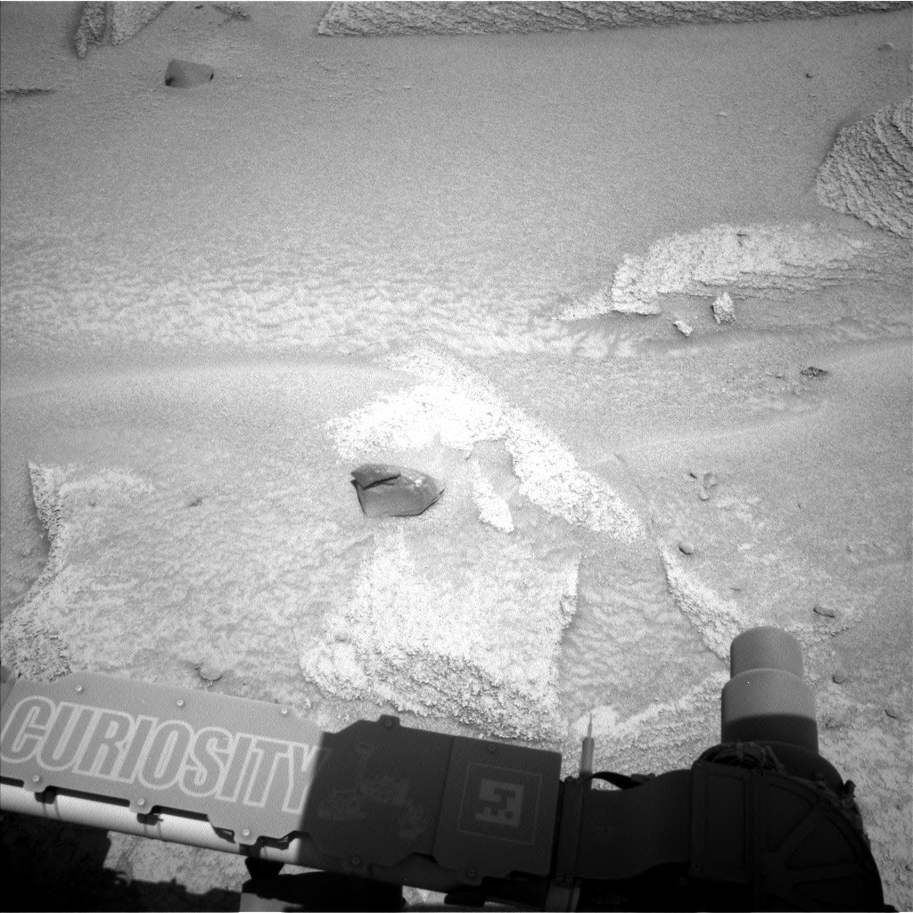 Nasa's Mars rover Curiosity acquired this image using its Left Navigation Camera on Sol 3775, at drive 1376, site number 100