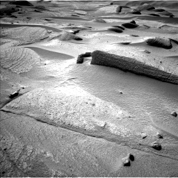 Nasa's Mars rover Curiosity acquired this image using its Left Navigation Camera on Sol 3776, at drive 1394, site number 100