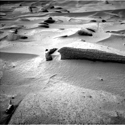 Nasa's Mars rover Curiosity acquired this image using its Left Navigation Camera on Sol 3776, at drive 1418, site number 100