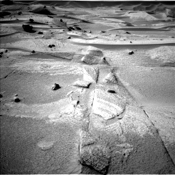 Nasa's Mars rover Curiosity acquired this image using its Left Navigation Camera on Sol 3776, at drive 1460, site number 100