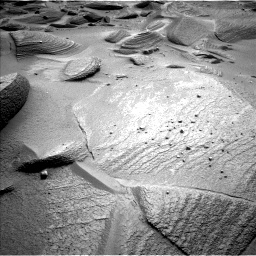 Nasa's Mars rover Curiosity acquired this image using its Left Navigation Camera on Sol 3776, at drive 1484, site number 100