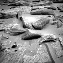 Nasa's Mars rover Curiosity acquired this image using its Left Navigation Camera on Sol 3776, at drive 1526, site number 100