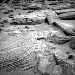 Nasa's Mars rover Curiosity acquired this image using its Left Navigation Camera on Sol 3776, at drive 1538, site number 100