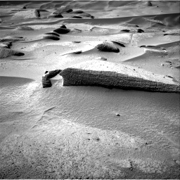 Nasa's Mars rover Curiosity acquired this image using its Right Navigation Camera on Sol 3776, at drive 1418, site number 100
