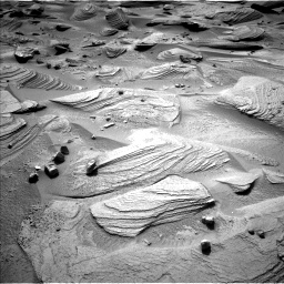 Nasa's Mars rover Curiosity acquired this image using its Left Navigation Camera on Sol 3778, at drive 1682, site number 100