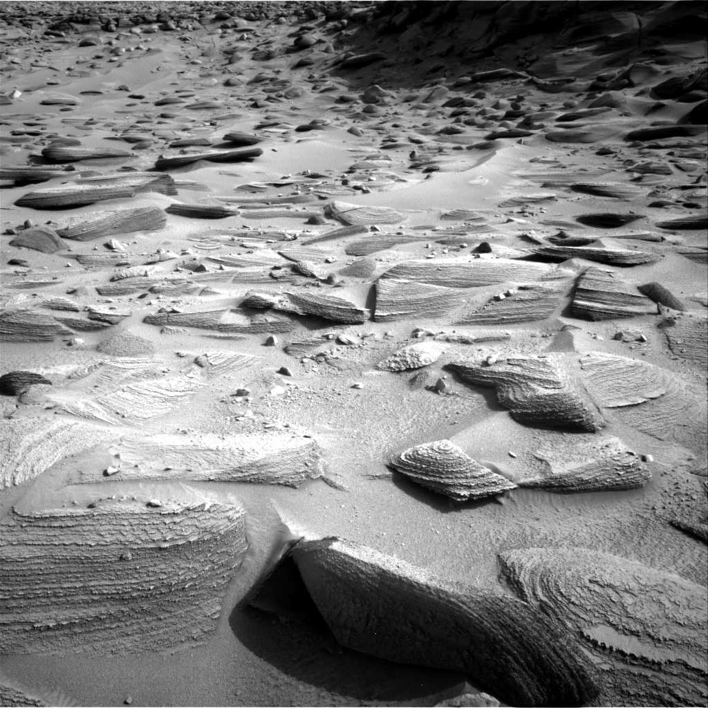 Nasa's Mars rover Curiosity acquired this image using its Right Navigation Camera on Sol 3778, at drive 1754, site number 100