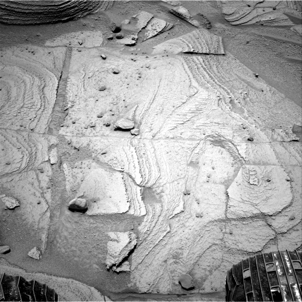 Nasa's Mars rover Curiosity acquired this image using its Right Navigation Camera on Sol 3779, at drive 1754, site number 100