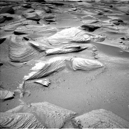 Nasa's Mars rover Curiosity acquired this image using its Left Navigation Camera on Sol 3781, at drive 1784, site number 100