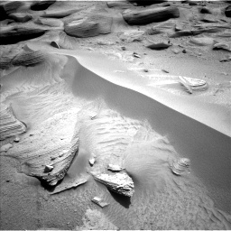 Nasa's Mars rover Curiosity acquired this image using its Left Navigation Camera on Sol 3781, at drive 1910, site number 100