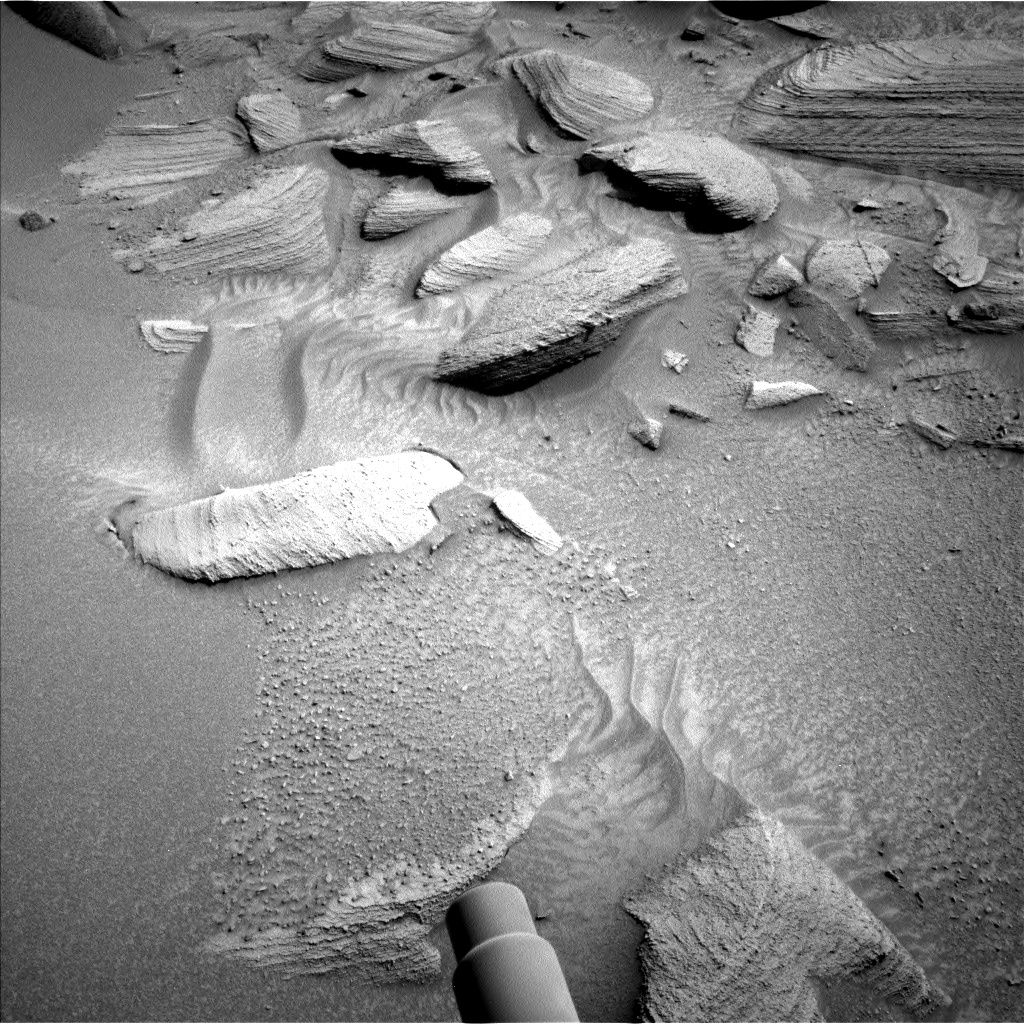 Nasa's Mars rover Curiosity acquired this image using its Left Navigation Camera on Sol 3781, at drive 1964, site number 100