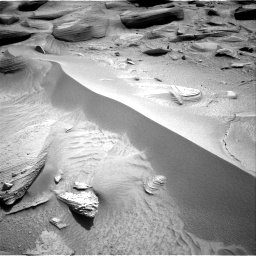 Nasa's Mars rover Curiosity acquired this image using its Right Navigation Camera on Sol 3781, at drive 1910, site number 100