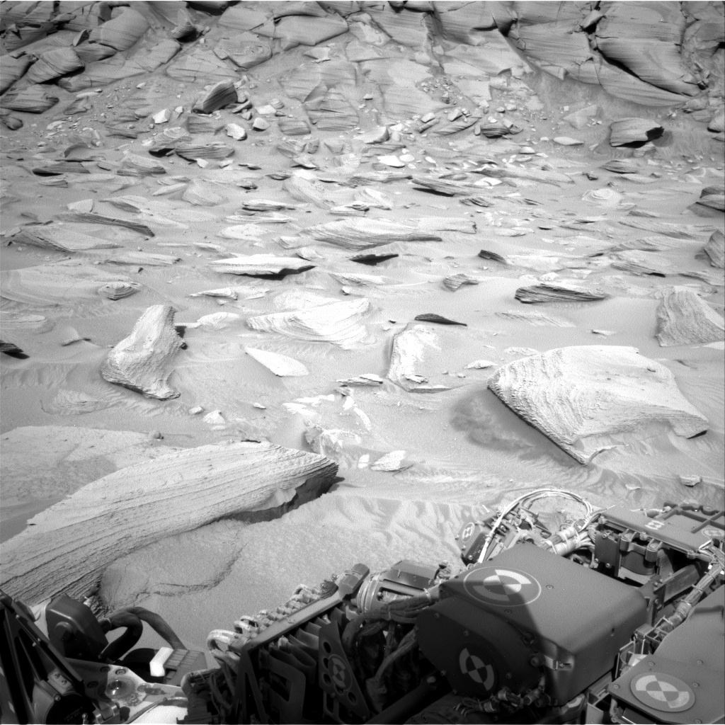 Nasa's Mars rover Curiosity acquired this image using its Right Navigation Camera on Sol 3781, at drive 1982, site number 100