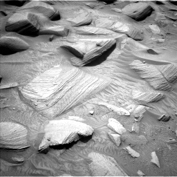 Nasa's Mars rover Curiosity acquired this image using its Left Navigation Camera on Sol 3783, at drive 2012, site number 100