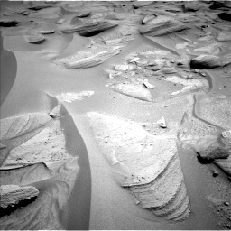 Nasa's Mars rover Curiosity acquired this image using its Left Navigation Camera on Sol 3783, at drive 2150, site number 100