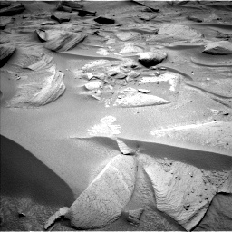 Nasa's Mars rover Curiosity acquired this image using its Left Navigation Camera on Sol 3783, at drive 2198, site number 100