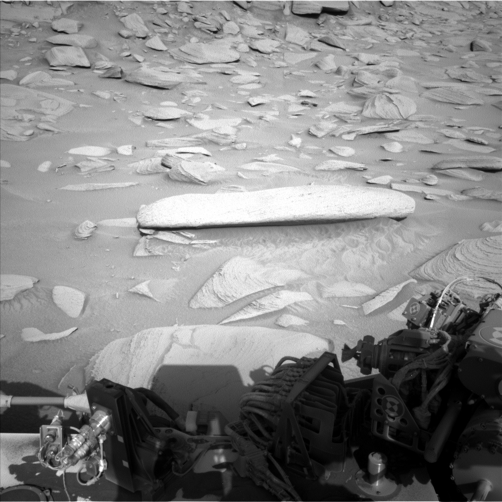 Nasa's Mars rover Curiosity acquired this image using its Left Navigation Camera on Sol 3783, at drive 2208, site number 100
