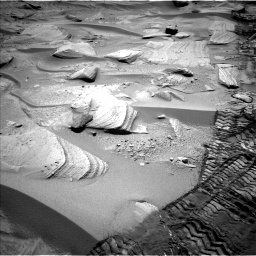 Nasa's Mars rover Curiosity acquired this image using its Left Navigation Camera on Sol 3796, at drive 2220, site number 100