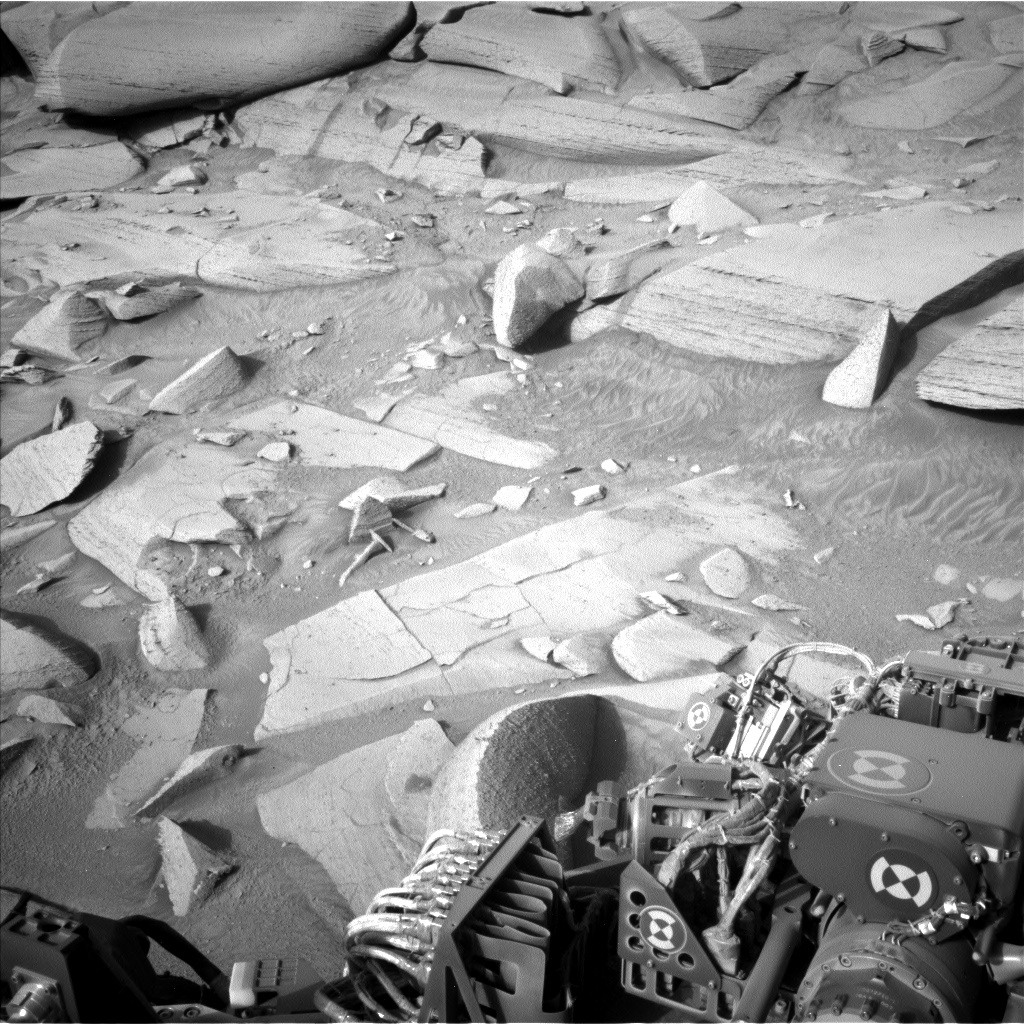 Nasa's Mars rover Curiosity acquired this image using its Left Navigation Camera on Sol 3796, at drive 2454, site number 100