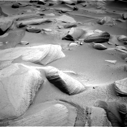 Nasa's Mars rover Curiosity acquired this image using its Right Navigation Camera on Sol 3796, at drive 2388, site number 100