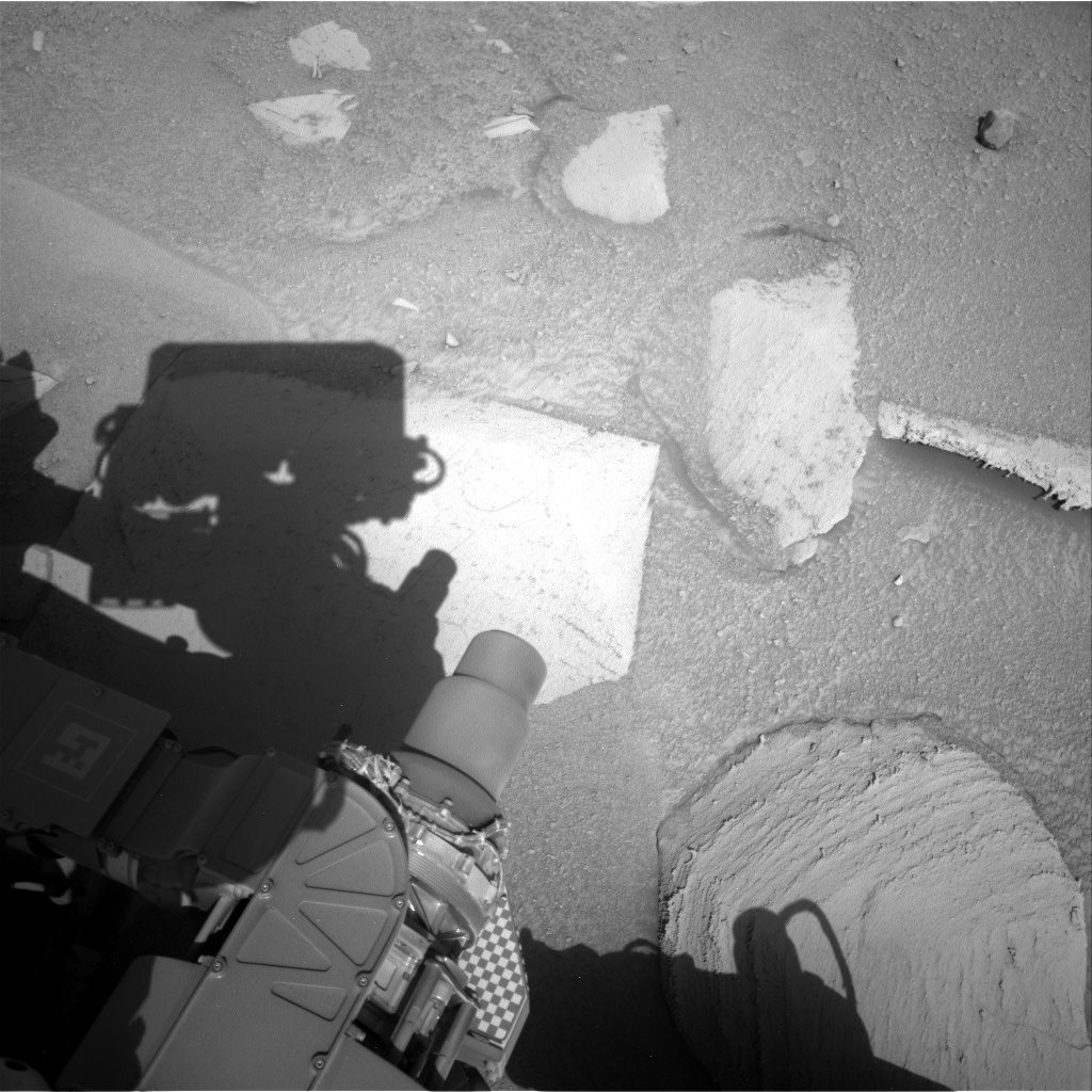 Nasa's Mars rover Curiosity acquired this image using its Right Navigation Camera on Sol 3796, at drive 2454, site number 100