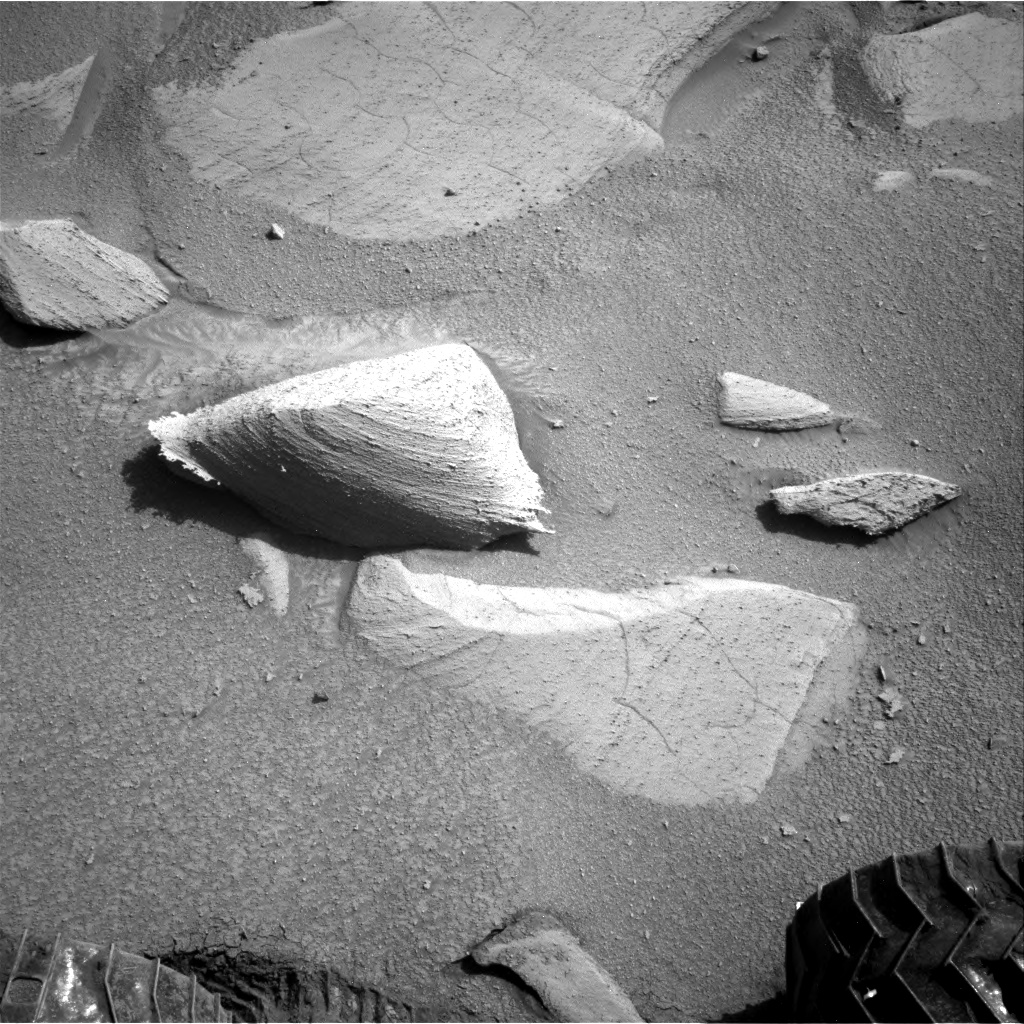 Nasa's Mars rover Curiosity acquired this image using its Right Navigation Camera on Sol 3796, at drive 2454, site number 100