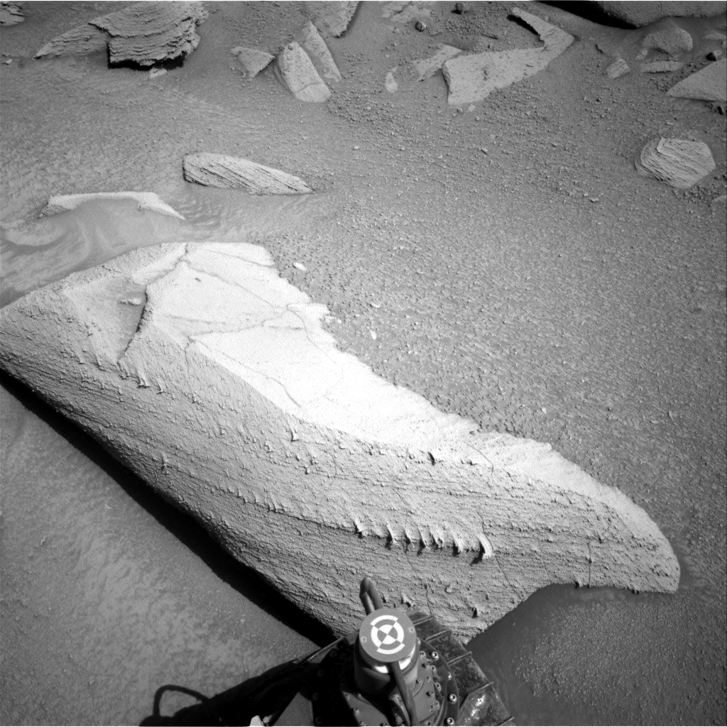 Nasa's Mars rover Curiosity acquired this image using its Right Navigation Camera on Sol 3797, at drive 2574, site number 100