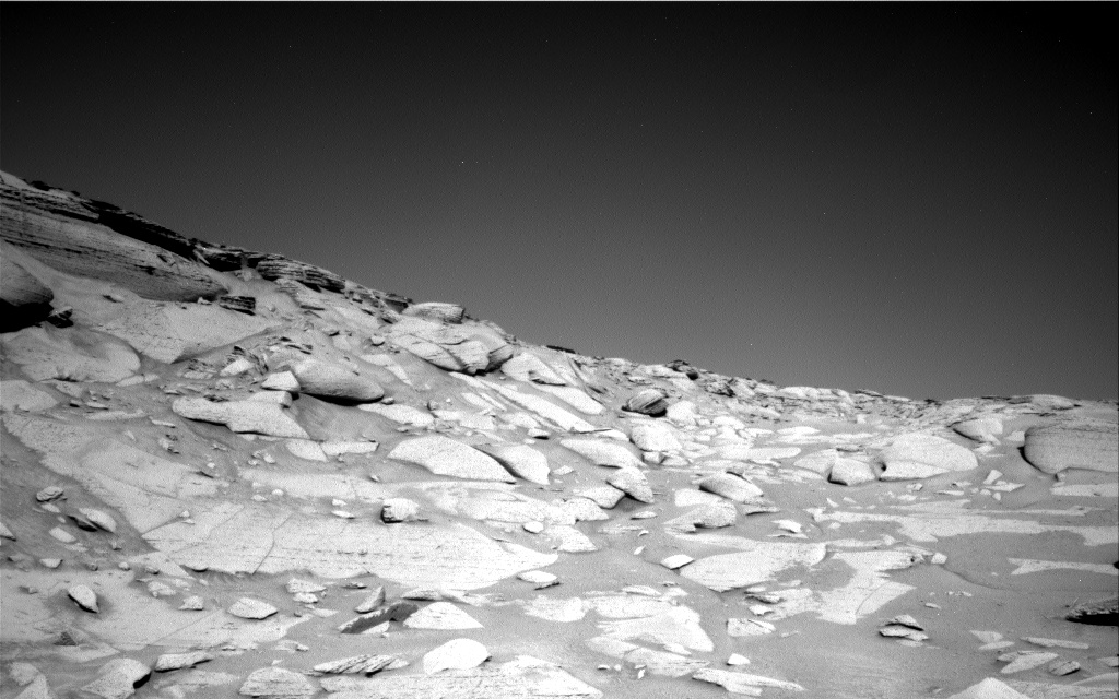 Nasa's Mars rover Curiosity acquired this image using its Right Navigation Camera on Sol 3797, at drive 2574, site number 100