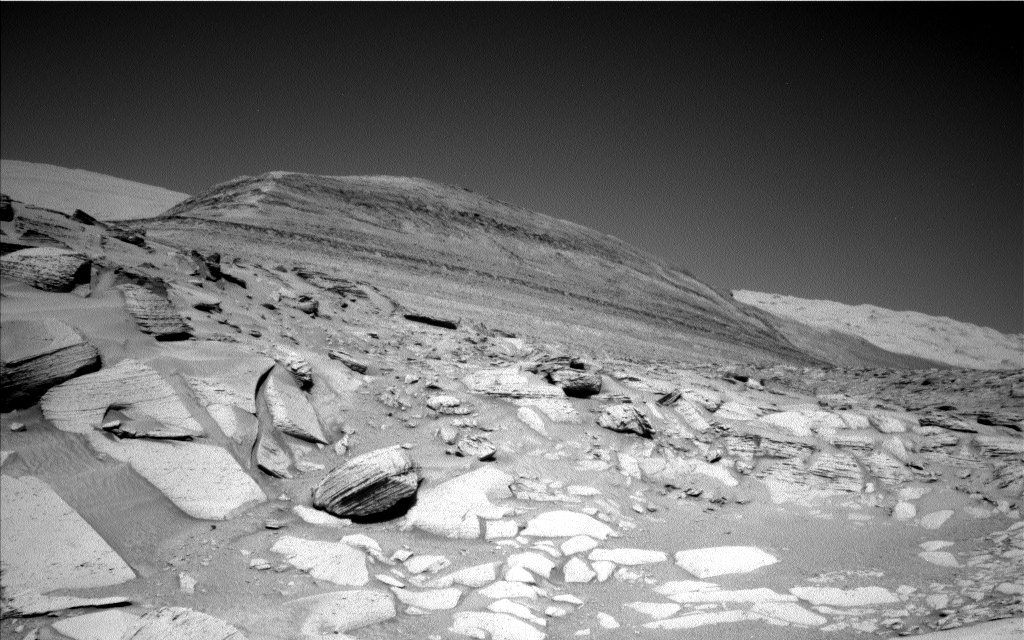 Nasa's Mars rover Curiosity acquired this image using its Left Navigation Camera on Sol 3799, at drive 2712, site number 100